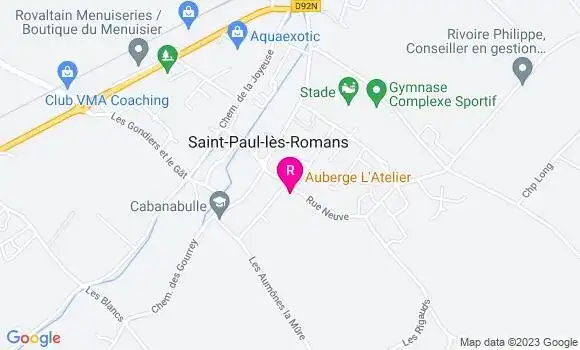 Localisation Auberge L