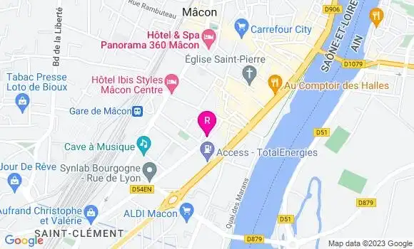 Localisation Restaurant  Le Pinocchio