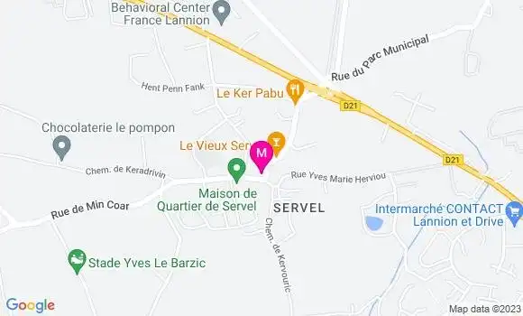 Localisation Restaurant  Chez Jean Lou