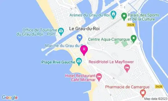 Localisation Restaurant  Le Point Cardinal