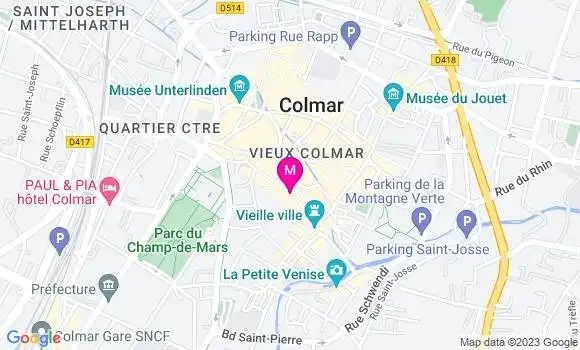 Localisation Café Au Croissant Doré