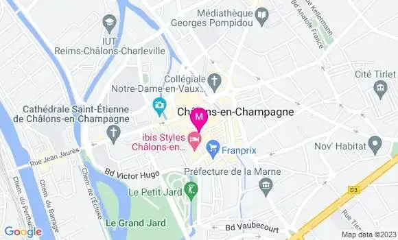 Localisation Restaurant  Le Diplomate