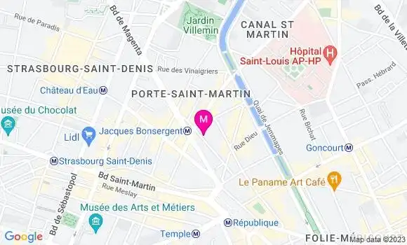 Localisation Restaurant  Le Gourbi Palace