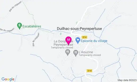 Localisation Auberge la Batteuse