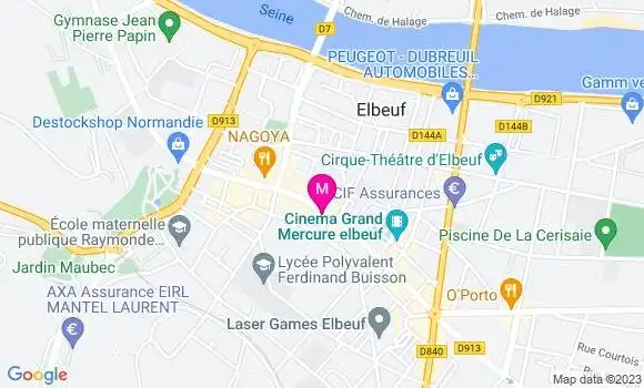 Localisation Restaurant  La Pause