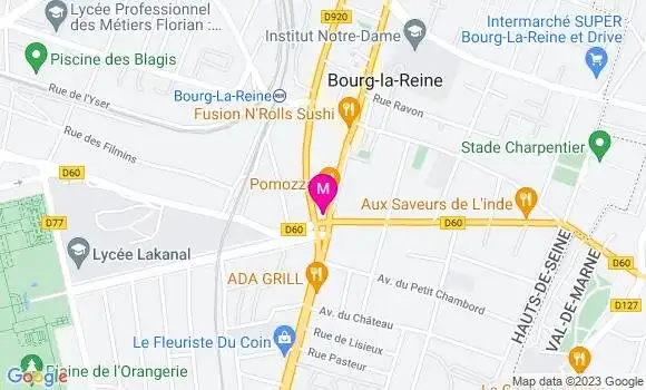 Localisation Restaurant Grill Hippopotamus Steakhouse
