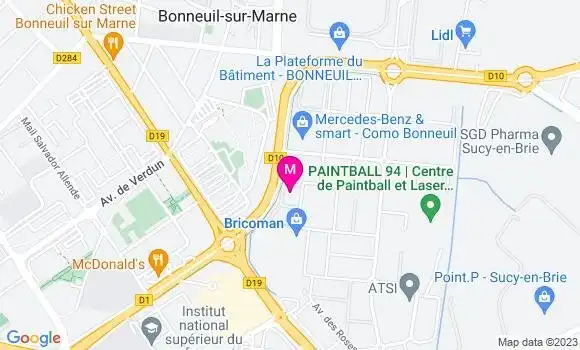 Localisation Restaurant  Hippopotamus