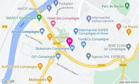 Localisation Restaurant Grill Hippopotamus Steakhouse