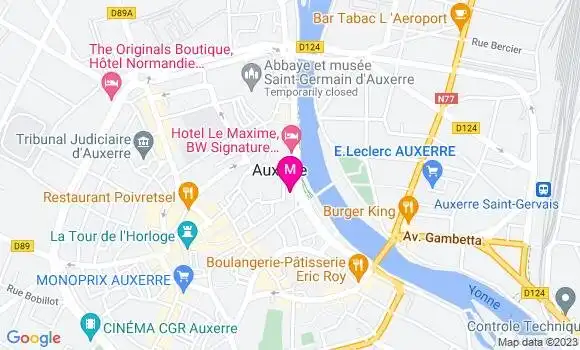 Localisation Restaurant  Le Bounty