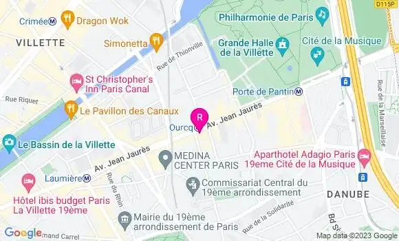 Localisation Restaurant  L