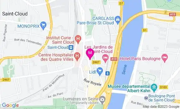 Localisation Restaurant  Le Comptoir