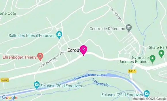Localisation Restaurant  La Table de Saint Martin