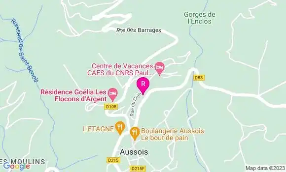 Localisation Restaurant  La P