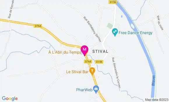 Localisation Crêperie à l