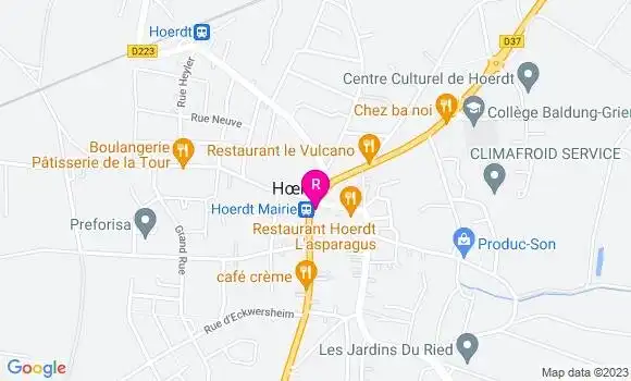 Localisation Restaurant  Le Pigeonnier