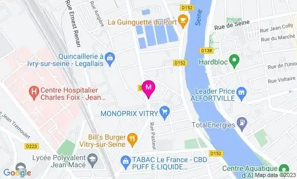 Localisation Restaurant  Le Brooklyn