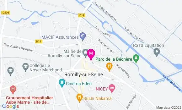 Localisation Restaurant  Chez Nini