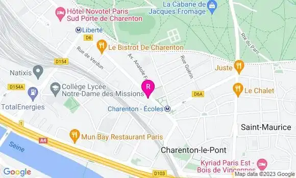 Localisation Restaurant Bar L