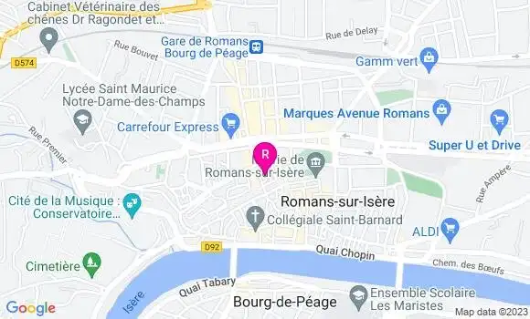 Localisation Restaurant  La Charrette