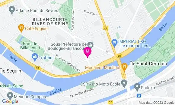 Localisation Restaurant Bar Ten Bar
