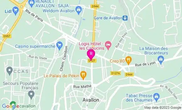 Localisation Restaurant  Le Relais des Gourmets