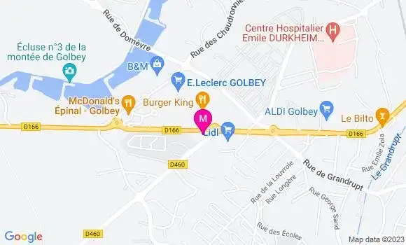 Localisation Restaurant Gastronomique La Canaille