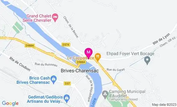 Localisation Pizzeria Naf