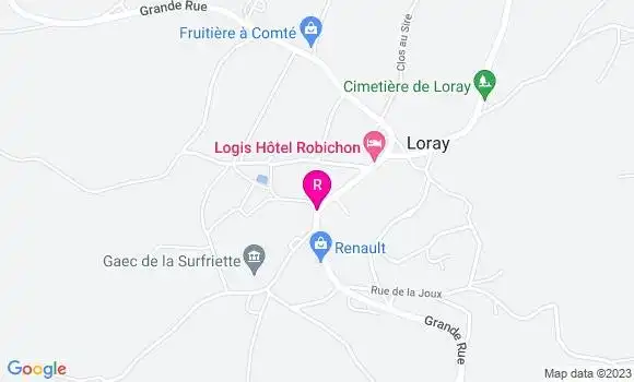 Localisation Restaurant  Boc