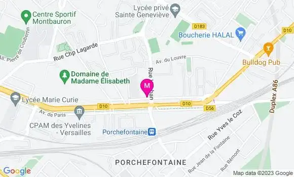 Localisation Restaurant Grill La Grille