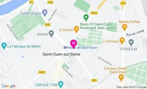 Localisation Restaurant  Le Jaures