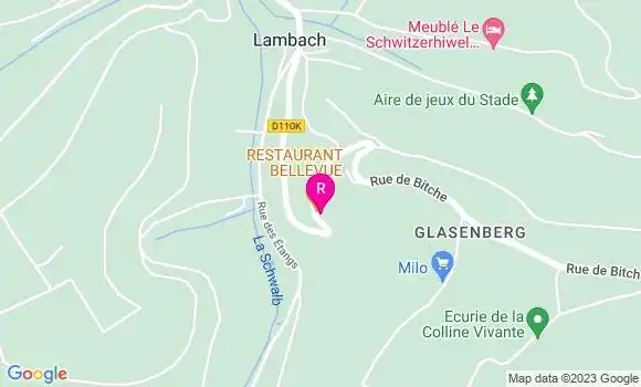 Localisation Restaurant  Bellevue