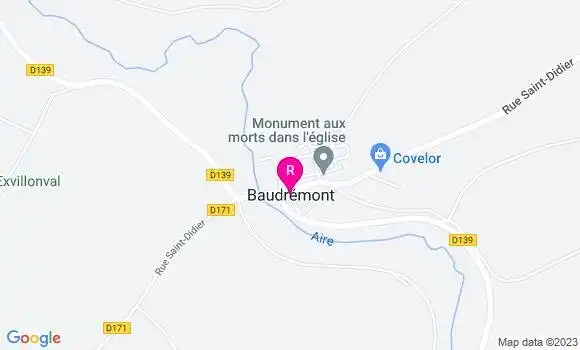 Localisation Restaurant  Le Nid de Mirabelle