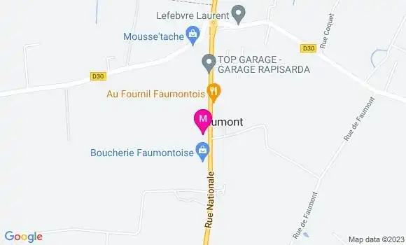 Localisation Restaurant  Le Sylver
