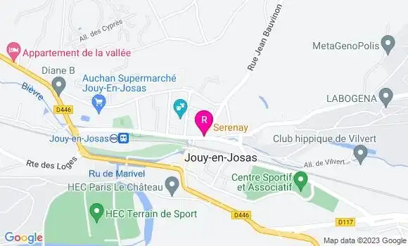Localisation Restaurant  Serenay