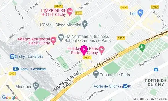 Localisation Restaurant  A l