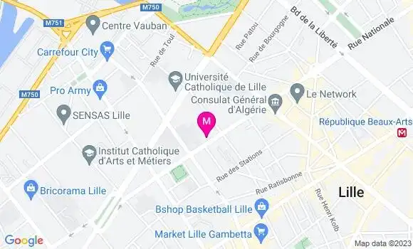 Localisation Restaurant Bar Baron Jean
