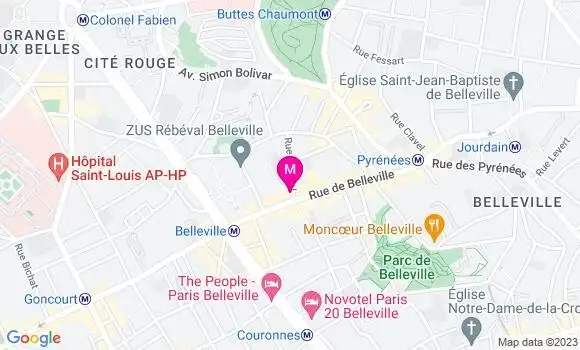 Localisation Restaurant Chinois Le Pacifique