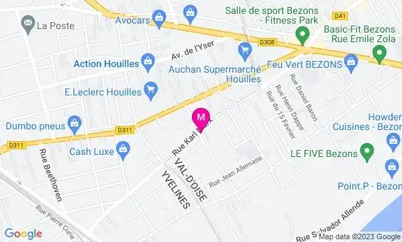 Localisation Restaurant  Fahem Merzak