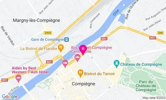 Localisation Restaurant  Le Rétro