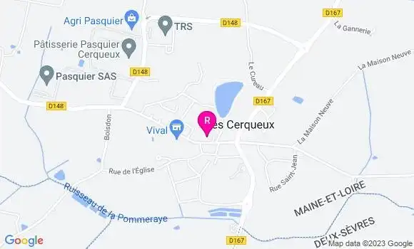 Localisation Restaurant  La P
