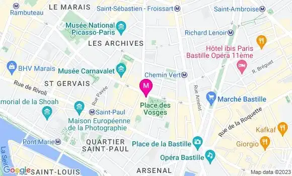 Localisation Restaurant  Ma Bourgogne