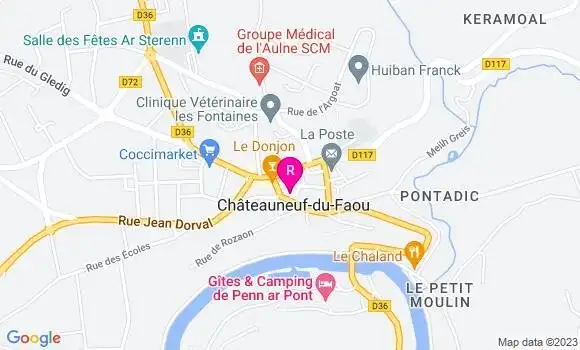 Localisation Crêperie Le Petit Rozel