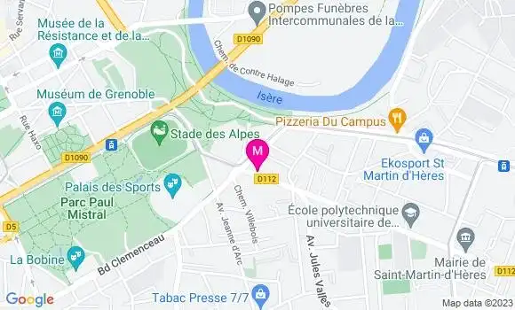 Localisation Restaurant  Le Valmy
