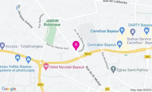 Localisation Restaurant Bar La Charrette