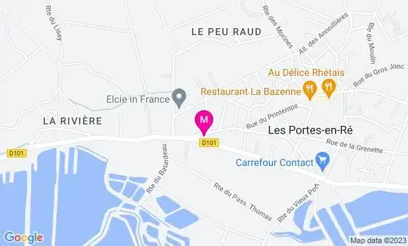 Localisation Restaurant Hôtel L