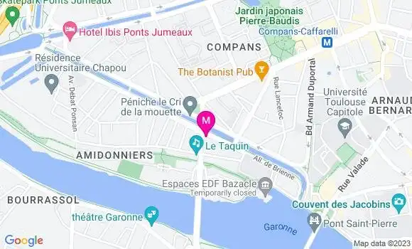 Localisation Restaurant  Le Montagu
