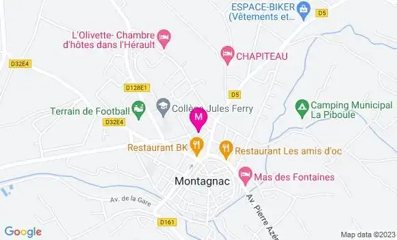 Localisation Restaurant  Le Jardin d