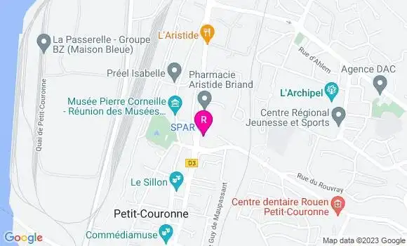 Localisation Restaurant  Le Longchamp