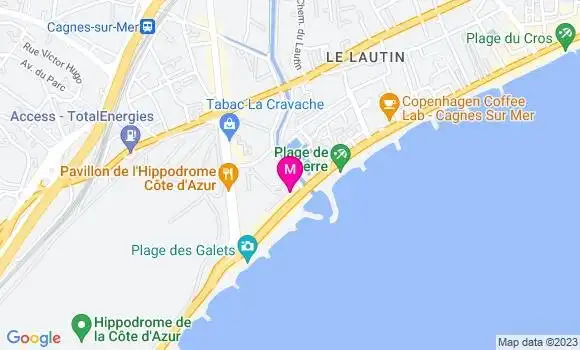 Localisation Restaurant Turc Vogue