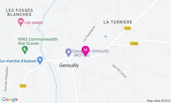 Localisation Restaurant Bar Le P